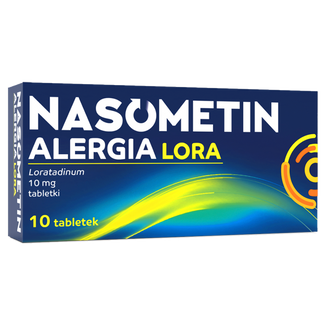 Nasometin Alergia Lora 10 mg, 10 tabletek - zdjęcie produktu