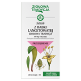 Ziołowa Tradycja Syrop z babki lancetowatej 647 mg/ 5 ml, 125 g KRÓTKA DATA - miniaturka zdjęcia produktu