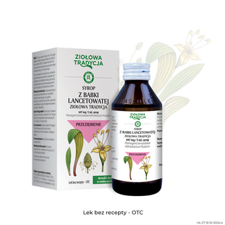 Ziołowa Tradycja Syrop z babki lancetowatej 647 mg/ 5 ml, 125 g - 2 - zdjęcie produktu