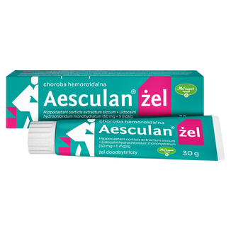 Aesculan (50 mg + 5 mg)/g, żel doodbytniczy, 30 g - 2 - zdjęcie produktu