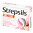 Strepsils Junior 1,2 mg + 0,6 mg, bez cukru, smak truskawkowy, 24 pastylki do ssania- miniaturka 2 zdjęcia produktu