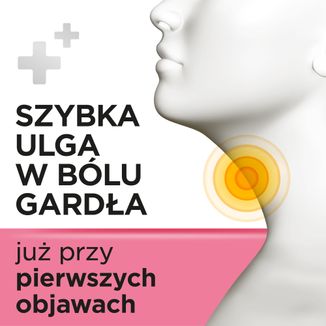 Strepsils Junior 1,2 mg + 0,6 mg, bez cukru, smak truskawkowy, 24 pastylki do ssania - 4 - zdjęcie produktu