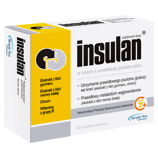 Insulan, 60 tabletek - 2 - zdjęcie produktu
