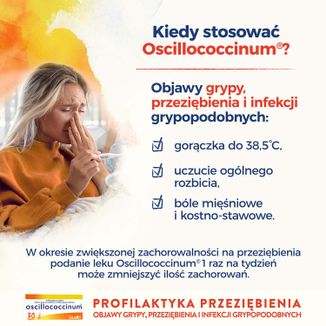 Boiron Oscillococcinum, granulki, 1 g x 30 dawek - 2 - zdjęcie produktu