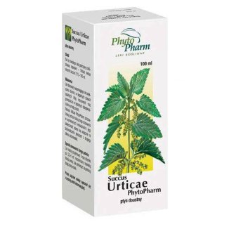 Succus Urticae Phytopharm 2,425 g/ 2,5 ml, płyn doustny, 100 ml - 2 - zdjęcie produktu