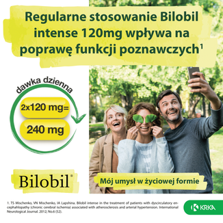 Bilobil Intense 120 mg, 60 kapsułek - 4 - zdjęcie produktu