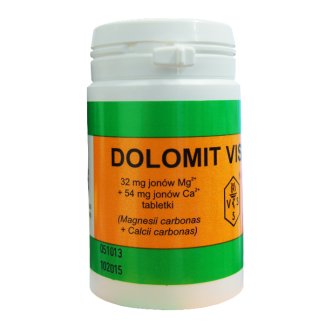 Dolomit VIS 32 mg + 54 mg, 72 tabletki - zdjęcie produktu