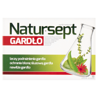 Natur-Sept Gardło, 18 pastylek do ssania - zdjęcie produktu