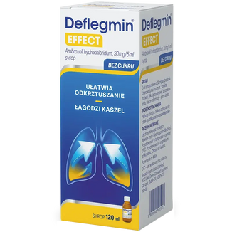 Deflegmin 30 mg/ 5 ml, syrop, 120 ml KRÓTKA DATA - zdjęcie produktu