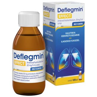 Deflegmin 30 mg/ 5 ml, syrop, 120 ml - zdjęcie produktu