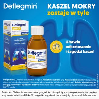 Deflegmin 30 mg/ 5 ml, syrop, 120 ml - 3 - zdjęcie produktu