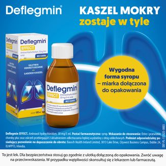 Deflegmin 30 mg/ 5 ml, syrop, 120 ml - 4 - zdjęcie produktu