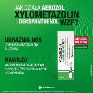 Xylometazolin WZF 0,1% (1 mg/ml), krople do nosa, 10 ml - 2 - zdjęcie produktu