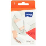 Matopat Classic, plaster z opatrunkiem do cięcia, tkaninowy, 8 cm x 1 m, 1 sztuka - miniaturka zdjęcia produktu