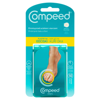 Compeed, plastry na odciski między palcami, 10 sztuk - zdjęcie produktu