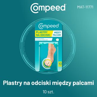 Compeed, plastry na odciski między palcami, 10 sztuk - 2 - zdjęcie produktu