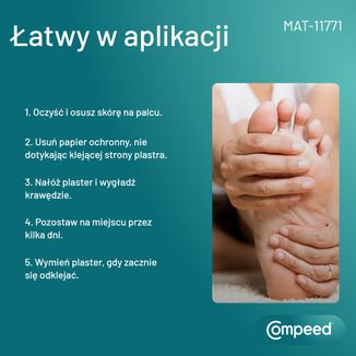 Compeed, plastry na odciski między palcami, 10 sztuk - 7 - zdjęcie produktu