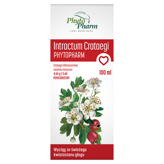 Intractum Crataegi 4,65 g/ 5 ml, płyn doustny, 100 ml - 2 - zdjęcie produktu