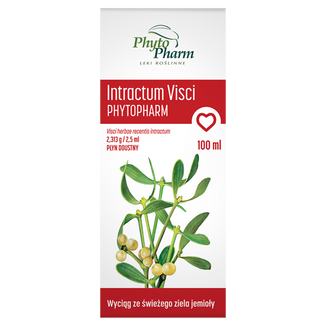 Intractum Visci Phytopharm 2,313 g/ 2,5 ml, płyn doustny, 100 ml - 2 - zdjęcie produktu