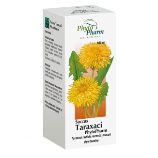 Succus Taraxaci Phytopharm 4,85 g/ 5 ml, płyn doustny, 100 ml - 2 - zdjęcie produktu