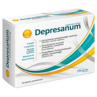 Depresanum, 60 tabletek powlekanych - 2 - zdjęcie produktu