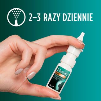 Nasivin Kids 0,25 mg/ml, aerozol do nosa, dla dzieci od 1 do 6 lat, 10 ml - 4 - zdjęcie produktu