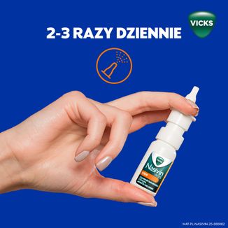 Nasivin Vicks Kids 0,25 mg/ml, aerozol do nosa, dla dzieci od 1 do 6 lat, 10 ml - 8 - zdjęcie produktu