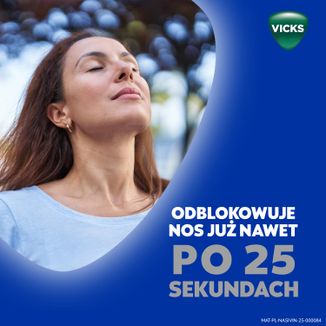 Nasivin Vicks Classic 0,5 mg/ ml, aerozol do nosa dla dorosłych i dzieci od 6 lat, 10 ml USZKODZONE OPAKOWANIE - 2 - zdjęcie produktu