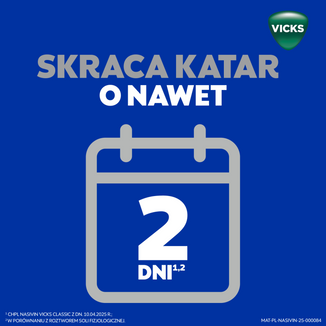 Nasivin Vicks Classic 0,5 mg/ ml, aerozol do nosa dla dorosłych i dzieci od 6 lat, 10 ml - 7 - zdjęcie produktu
