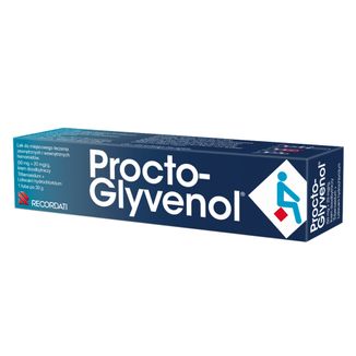 Procto-Glyvenol (50 mg + 20 mg)/ g, krem doodbytniczy, 30 g - zdjęcie produktu