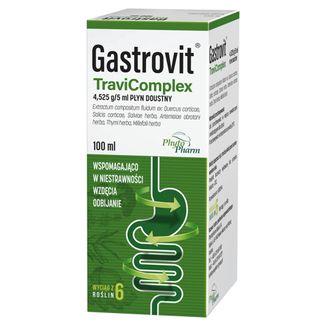 Gastrovit TraviComplex 4,525 g/5 ml, płyn doustny, 100 ml - zdjęcie produktu