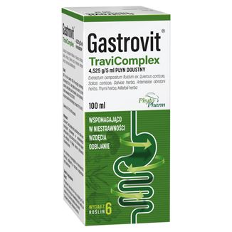 Gastrovit TraviComplex 4,525 g/5 ml, płyn doustny, 100 ml - 3 - zdjęcie produktu