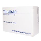Tanakan 40 mg, 90 tabletek (import równoległy) - miniaturka zdjęcia produktu