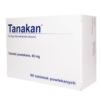 Tanakan 40 mg, 90 tabletek (import równoległy) - zdjęcie produktu