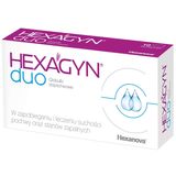 Hexagyn Duo, globulki dopochwowe, 10 sztuk - miniaturka zdjęcia produktu