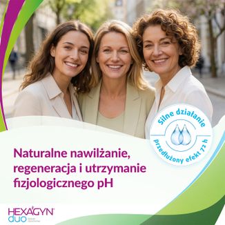 Hexagyn Duo, globulki dopochwowe, 10 sztuk - 2 - zdjęcie produktu