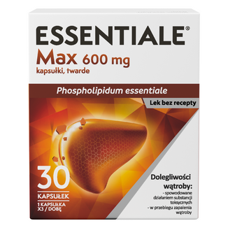 Essentiale Max 600 mg, 30 kapsułek - zdjęcie produktu