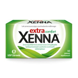 Xenna Extra Comfort 20 mg, 10 tabletek drażowanych KRÓTKA DATA Xenna Extra Comfort 20 mg, 10 tabletek drażowanych KRÓTKA DATA - zdjęcie produktu