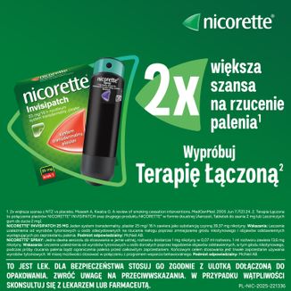 Nicorette Spray 1 mg/dawkę, aerozol do stosowania w jamie ustnej, 150 dawek - 6 - zdjęcie produktu