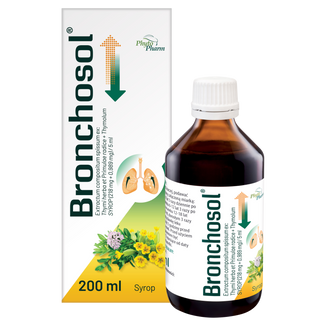 Bronchosol, syrop, 200 ml KRÓTKA DATA - zdjęcie produktu