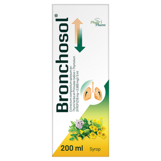 Bronchosol, syrop, 200 ml KRÓTKA DATA - 2 - zdjęcie produktu
