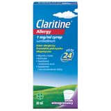 Claritine Allergy 1 mg/ ml, syrop, smak winogronowy, 60 ml - miniaturka zdjęcia produktu