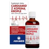 Cardiamid z kofeiną, krople, 100 ml - miniaturka zdjęcia produktu