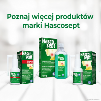 Hascosept Forte 3 mg/ml, roztwór do stosowania w jamie ustnej, aerozol, 30 ml - 2 - zdjęcie produktu