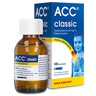 ACC Classic 20 mg/ ml, roztwór doustny, smak wiśniowy, 100 ml - 3 - zdjęcie produktu