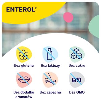 Enterol 250 mg, Saccharomyces boulardii, 20 kapsułek USZKODZONE OPAKOWANIE - 8 - zdjęcie produktu