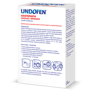 Undofen Krioterapia, aerozol na kurzajki i brodawki, 50 ml - 2 - zdjęcie produktu