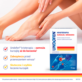Undofen Krioterapia, aerozol na kurzajki i brodawki, 50 ml - 4 - zdjęcie produktu