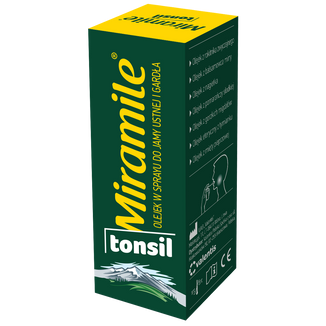 Miramile Tonsil, olejek w sprayu do jamy ustnej i gardła, 30 ml - zdjęcie produktu