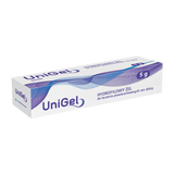UniGel, hydrofilowy żel do leczenia powierzchownych ran skóry, 5 g - miniaturka zdjęcia produktu